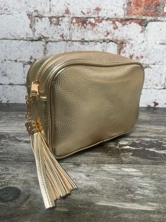 Crossbody bag - gold