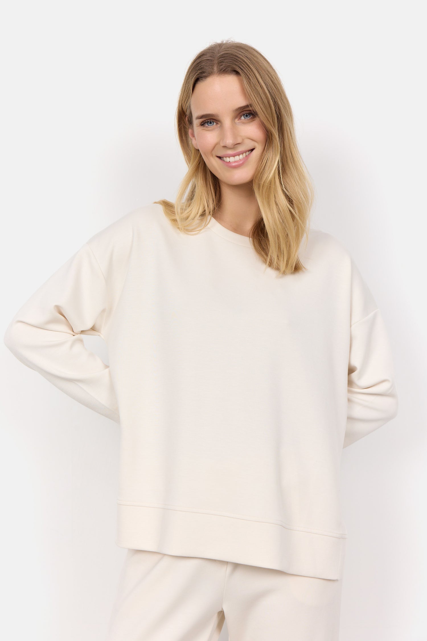 Cream soft Soya Concept sweatshirt 