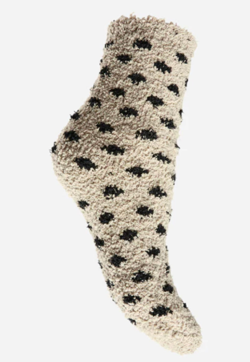 Cream Spotty Soya Concept Socks